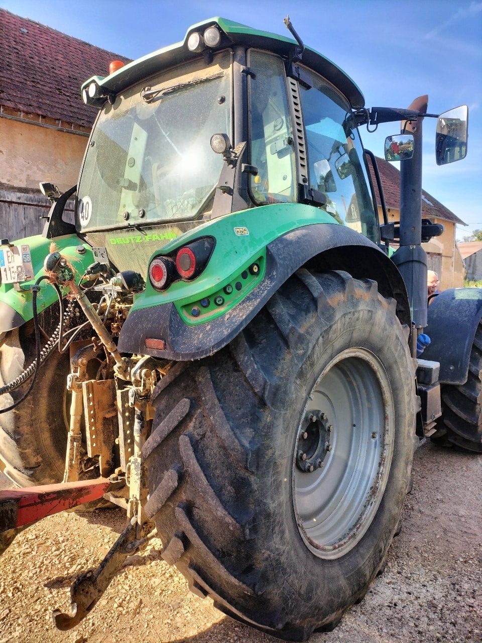Tracteur DEUTZ FAHR 6180 AGROTRON TTV - photo slide 2