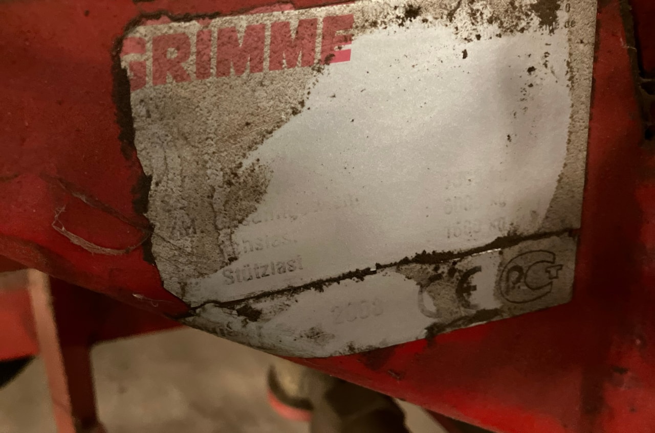 Arracheuse de pommes de terre GRIMME GT170S - photo slide 6