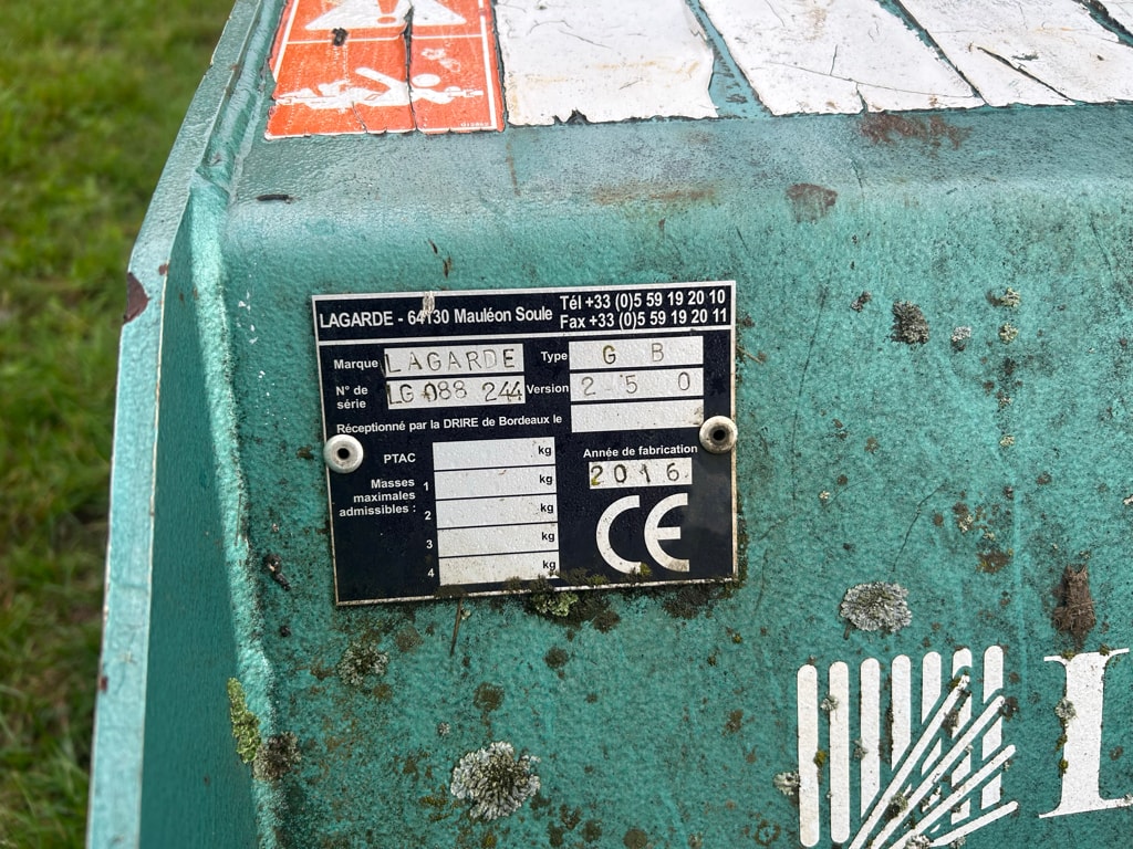 Broyeur LAGARDE GB 250 - photo slide 6