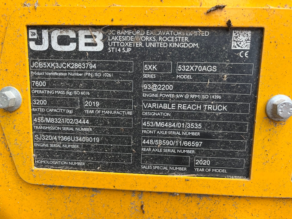 Telescopique JCB 532-70 AGRISUPER PS6 - photo slide 10