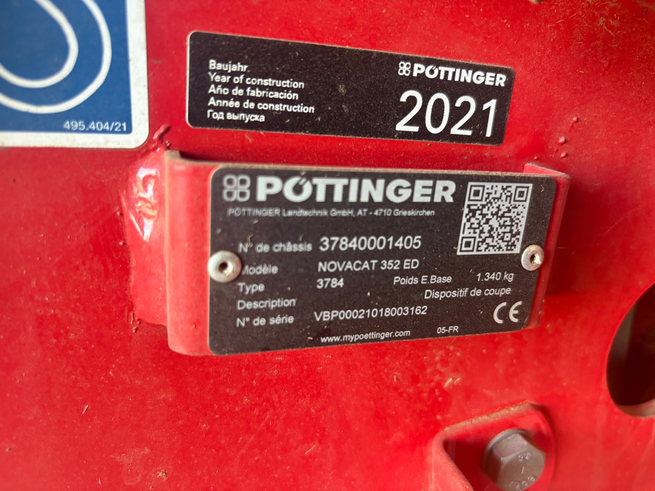 Faucheuse conditionneuse POTTINGER Novacar 352 - photo slide 7