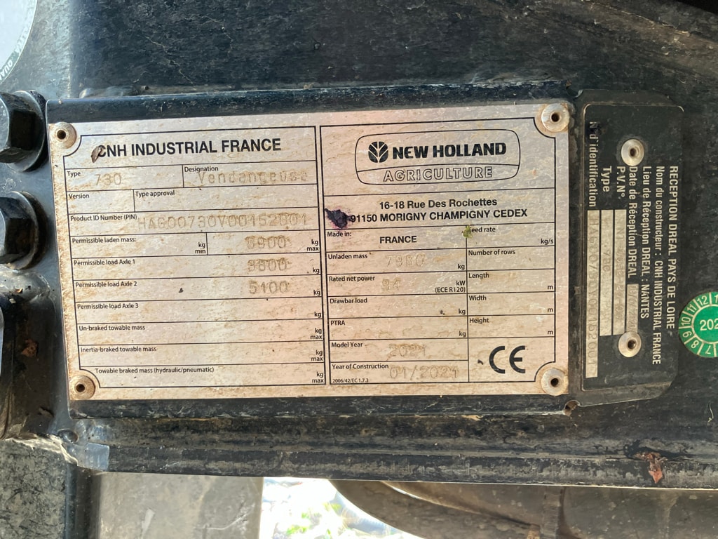 Machine à vendanger BRAUD 8030L - photo slide 5