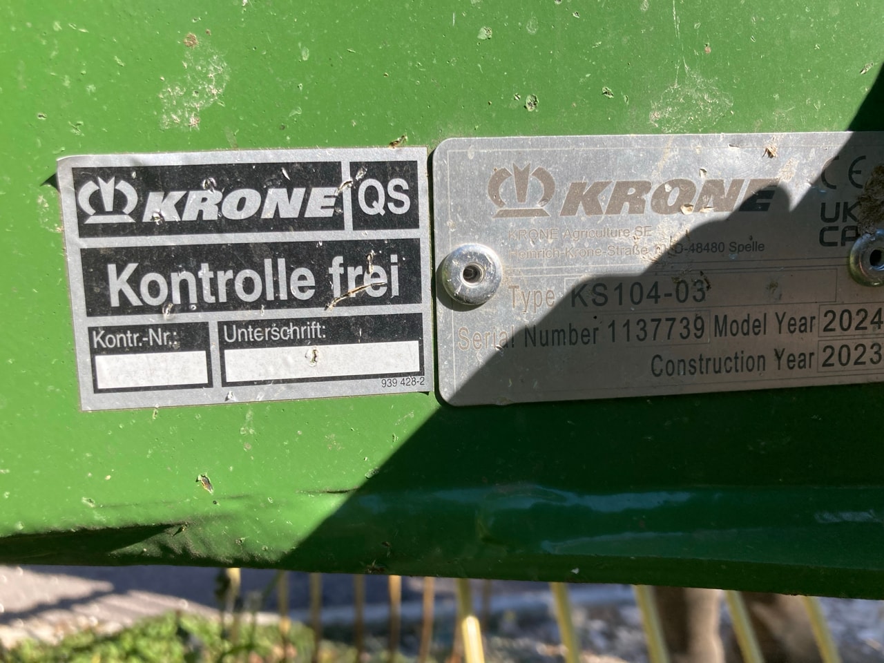 Andaineur KRONE Swadro  - photo slide 7