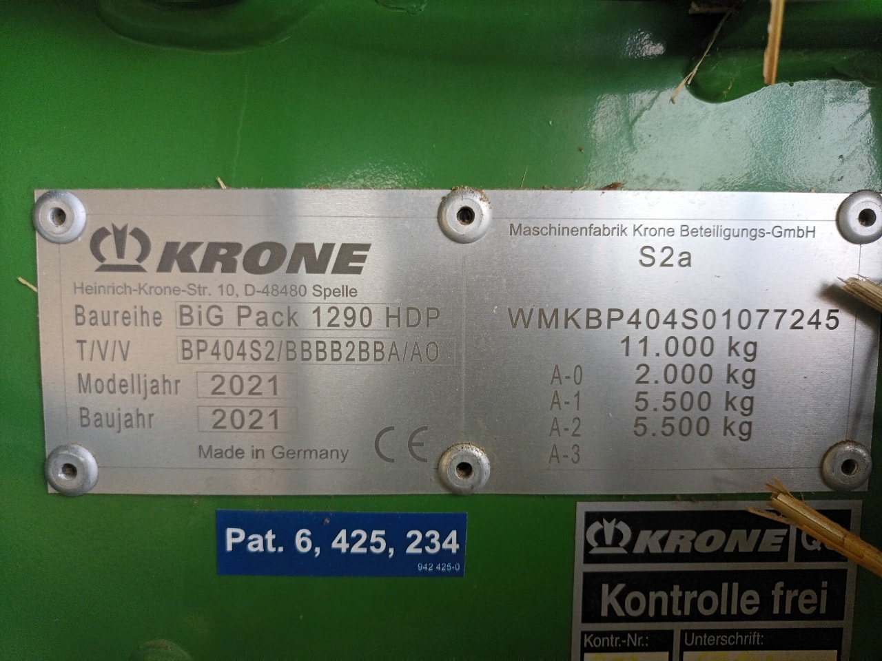 Presse haute densite KRONE Big Pack 1290 HDP High Speed - photo slide 6