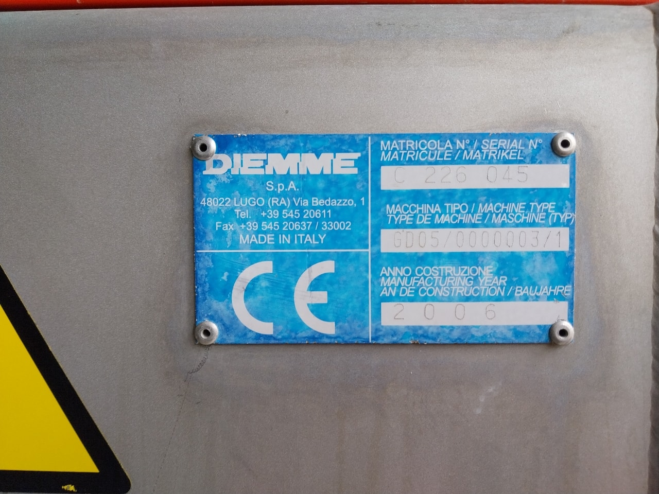Pressoir DIEMME AR 34 - photo slide 4