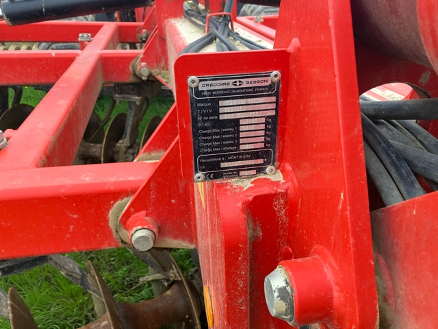 Cover crop GREGOIRE BESSON XT 70 - photo slide 8