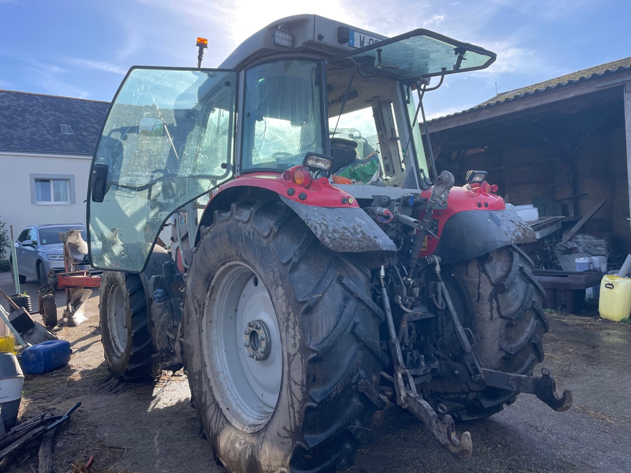 Tracteur chargeur MASSEY FERGUSON 5S.125 D6 EFFICIENT - photo slide 3