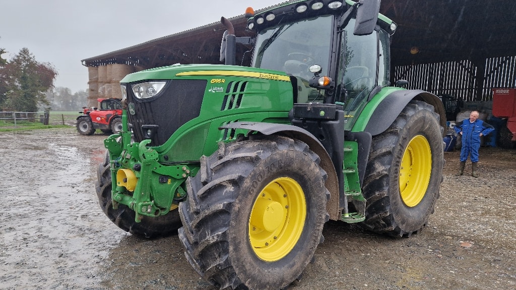 Tracteur JOHN DEERE 6195R - photo slide 1