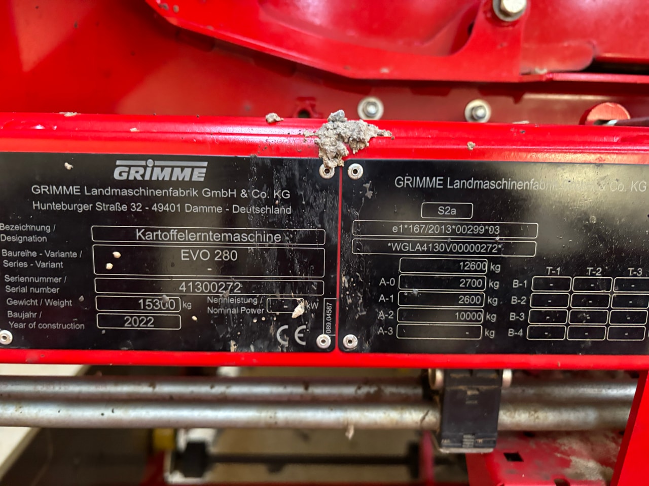 Arracheuse de pommes de terre GRIMME Evo 280 - photo slide 6