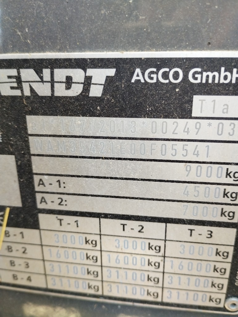 Tracteur chargeur FENDT 314 profi setting 2 - photo slide 9