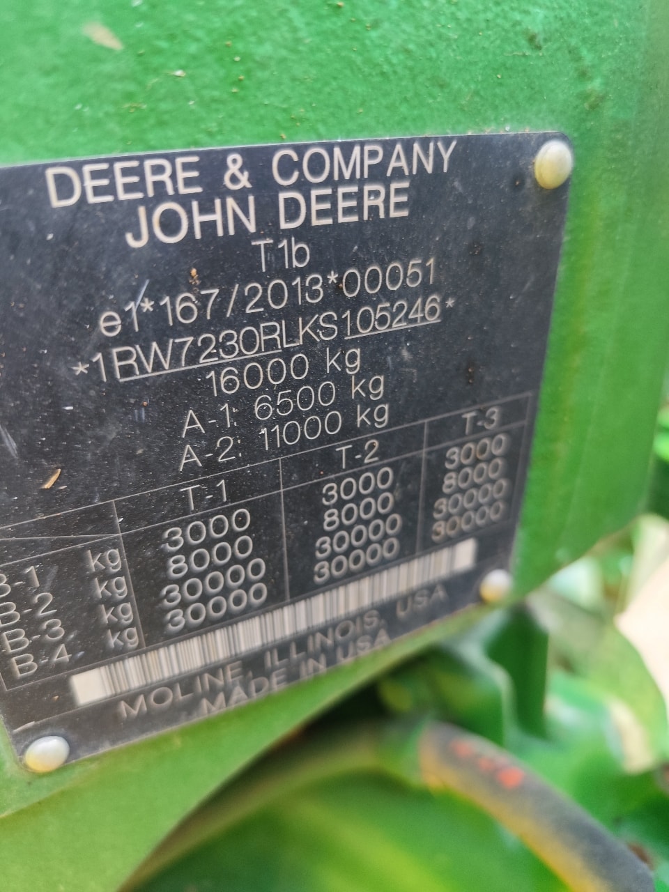 Tracteur JOHN DEERE 7230R - photo slide 5