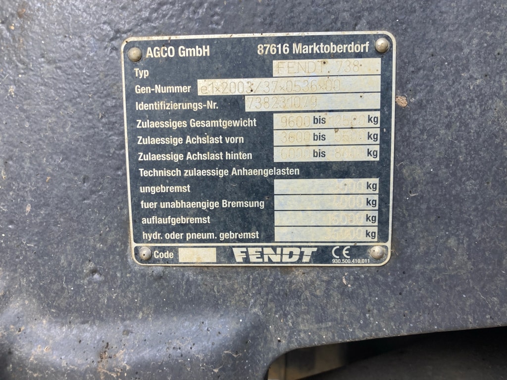 Tracteur FENDT 714 S4 POWER - photo slide 8