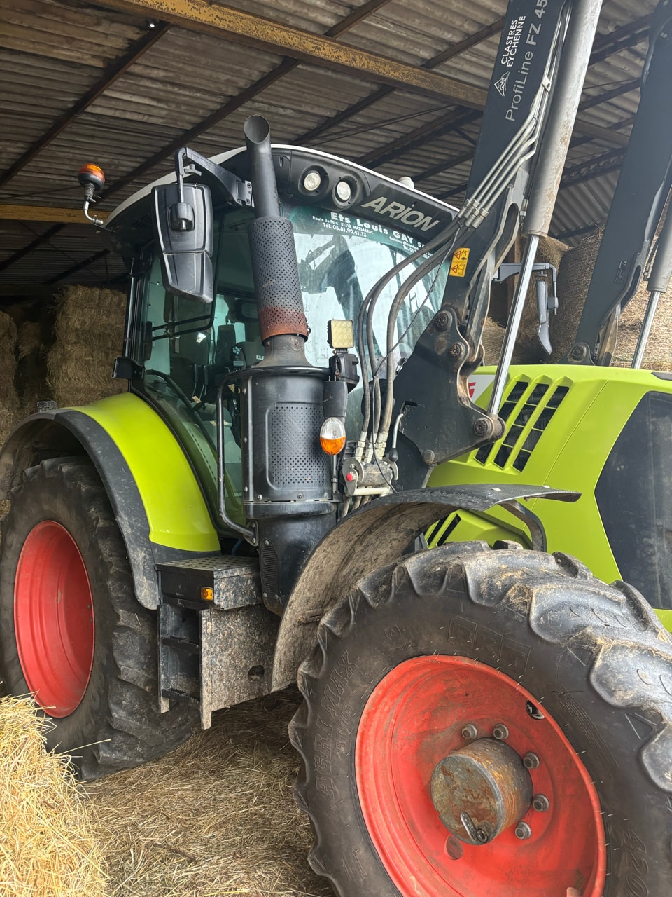 Tracteur CLAAS ARION 510 CIS+ - photo slide 2