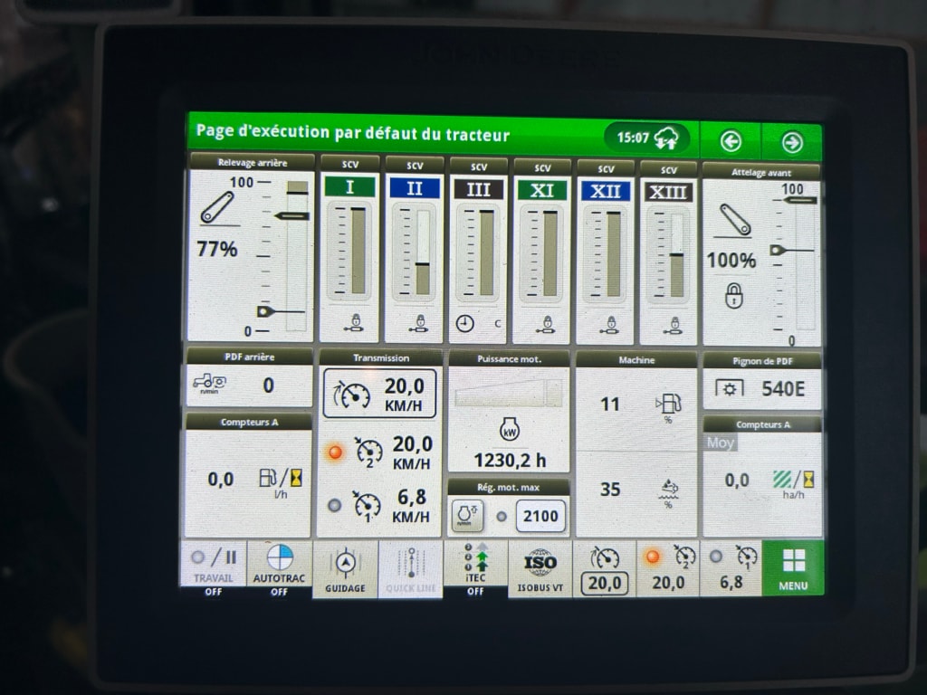 Tracteur JOHN DEERE 6R150 - photo slide 2