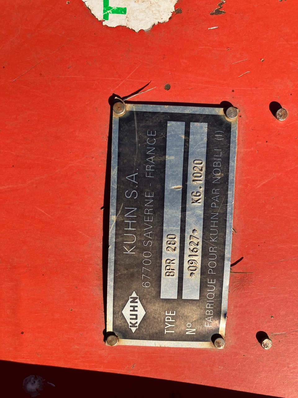 Broyeur KUHN BPR 280 - photo slide 6