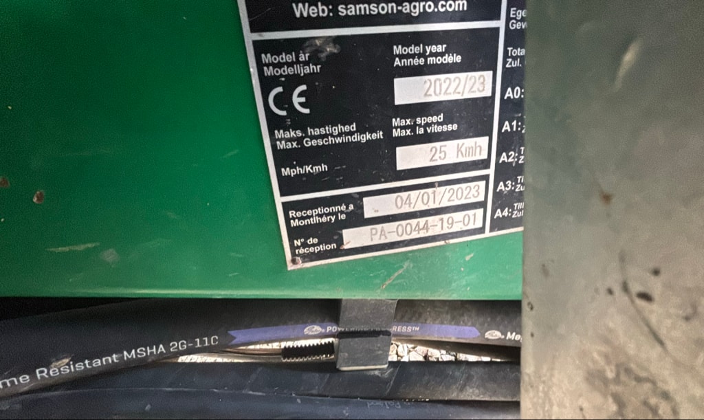 Tonne a lisier SAMSON TG18 - photo slide 4