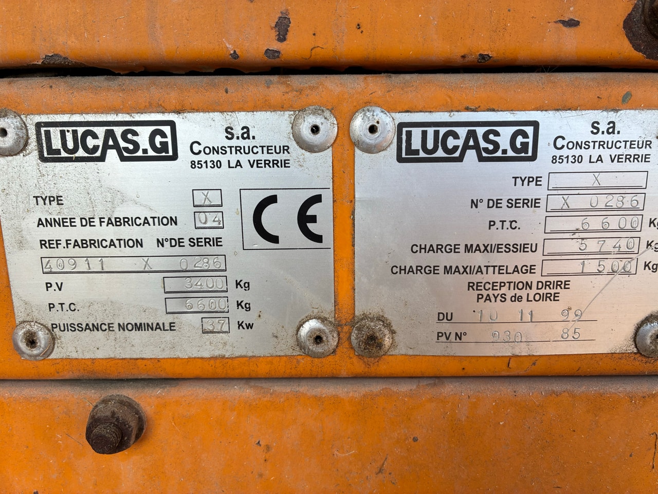 Pailleuse LUCAS CASTORMIX + 80GUCE - photo slide 6