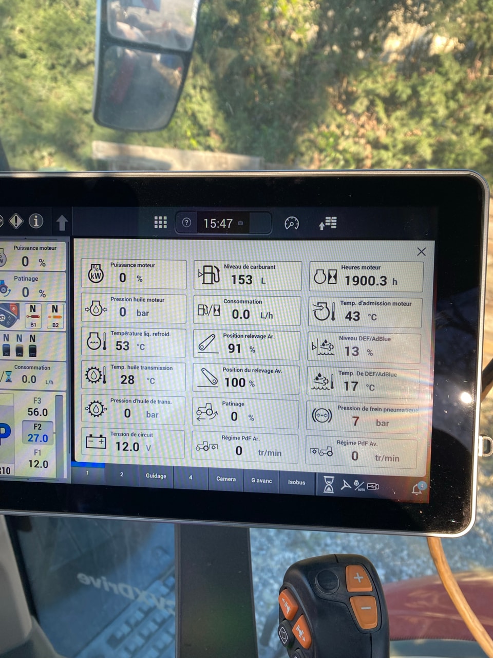 Tracteur CASE IH OPTUM 270 CVX - photo slide 12
