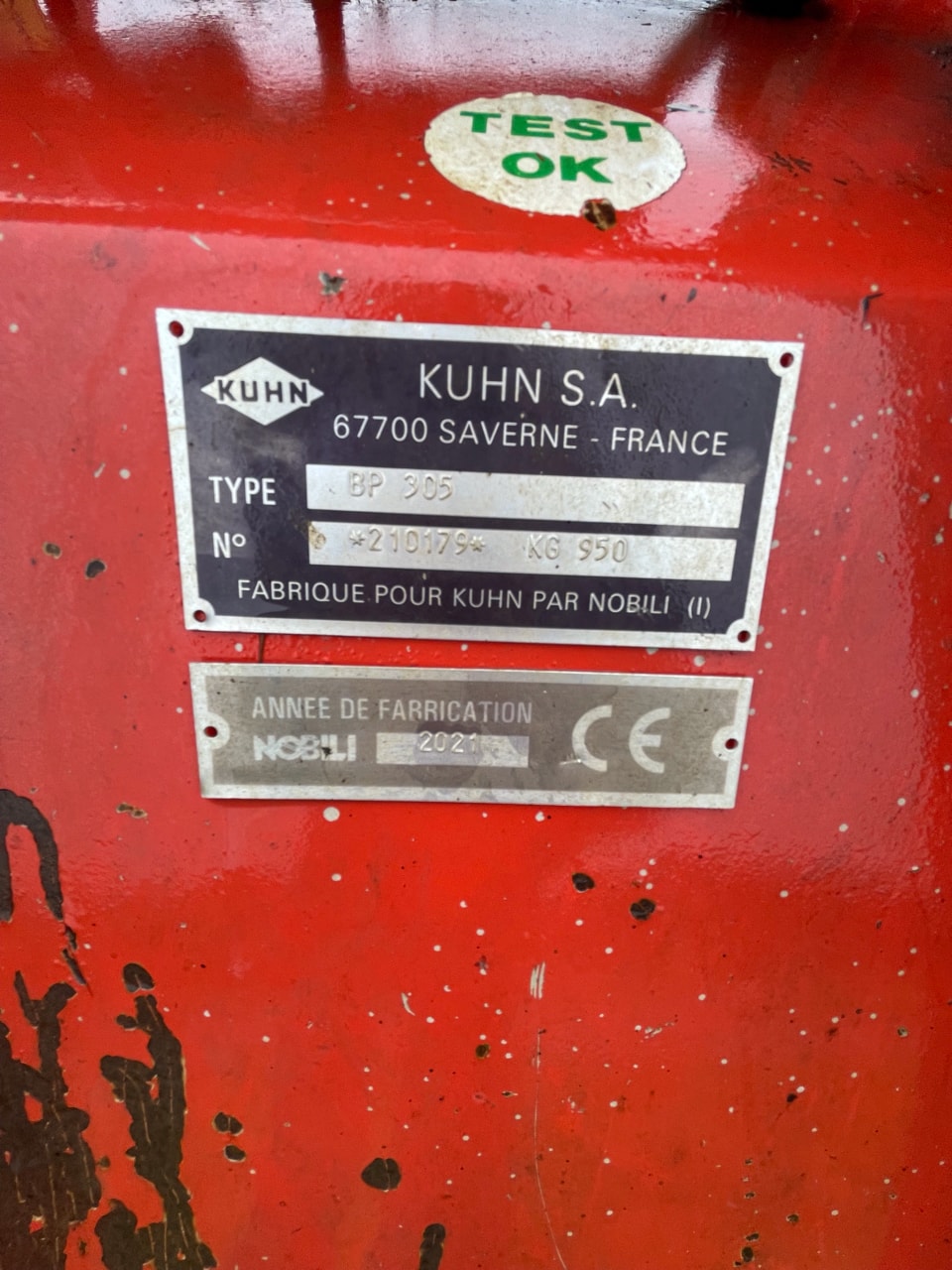 Broyeur KUHN BP 305 - photo slide 6