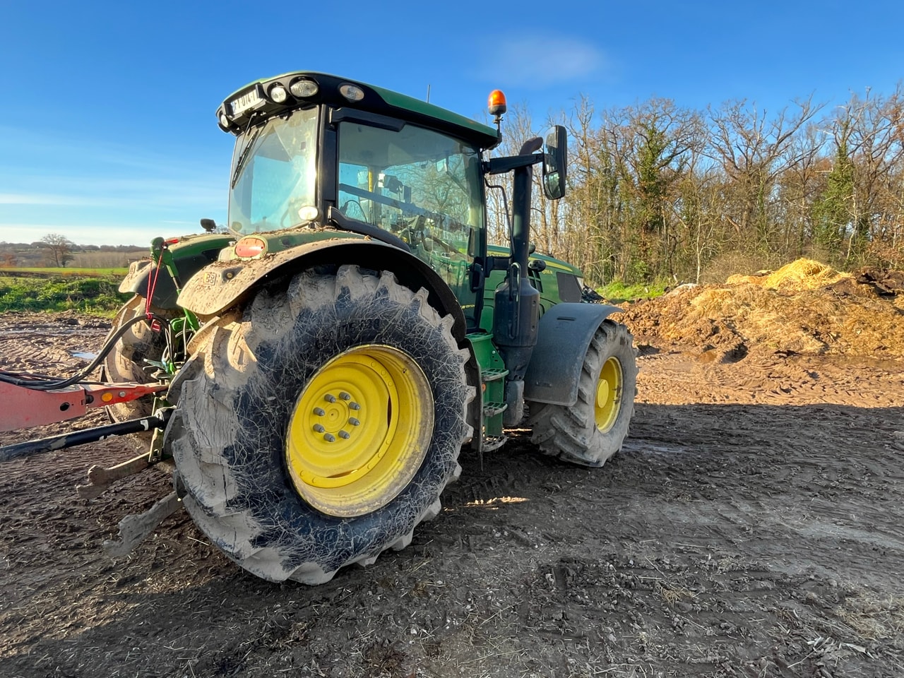 Tracteur JOHN DEERE 6155R - photo slide 7
