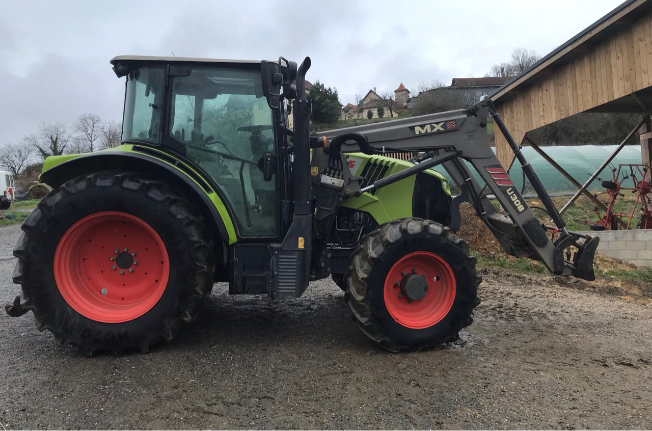 Tracteur chargeur CLAAS ARION 410 TOIT BAS - photo slide 5