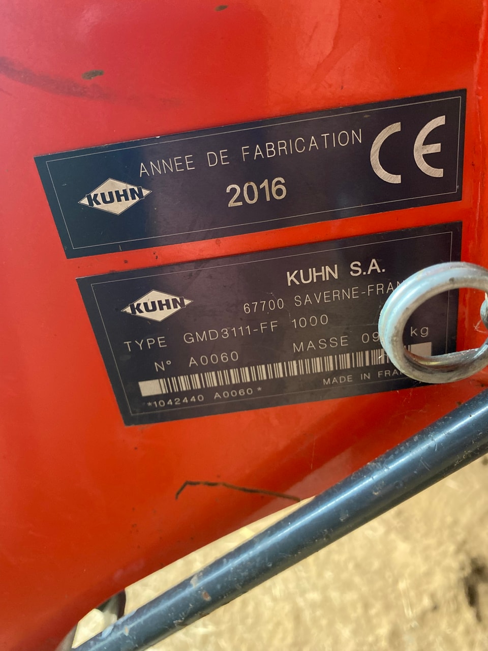 Faucheuse KUHN GMD 3111-FF 1000 - photo slide 5
