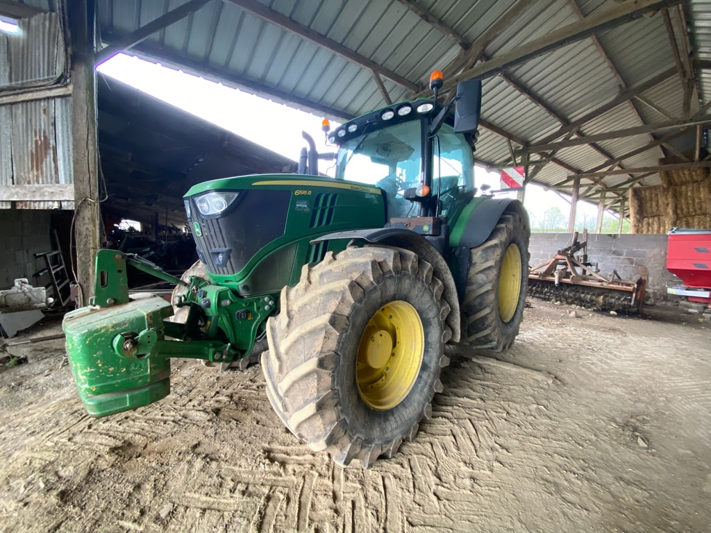 Tracteur JOHN DEERE 6195 R - photo slide 1