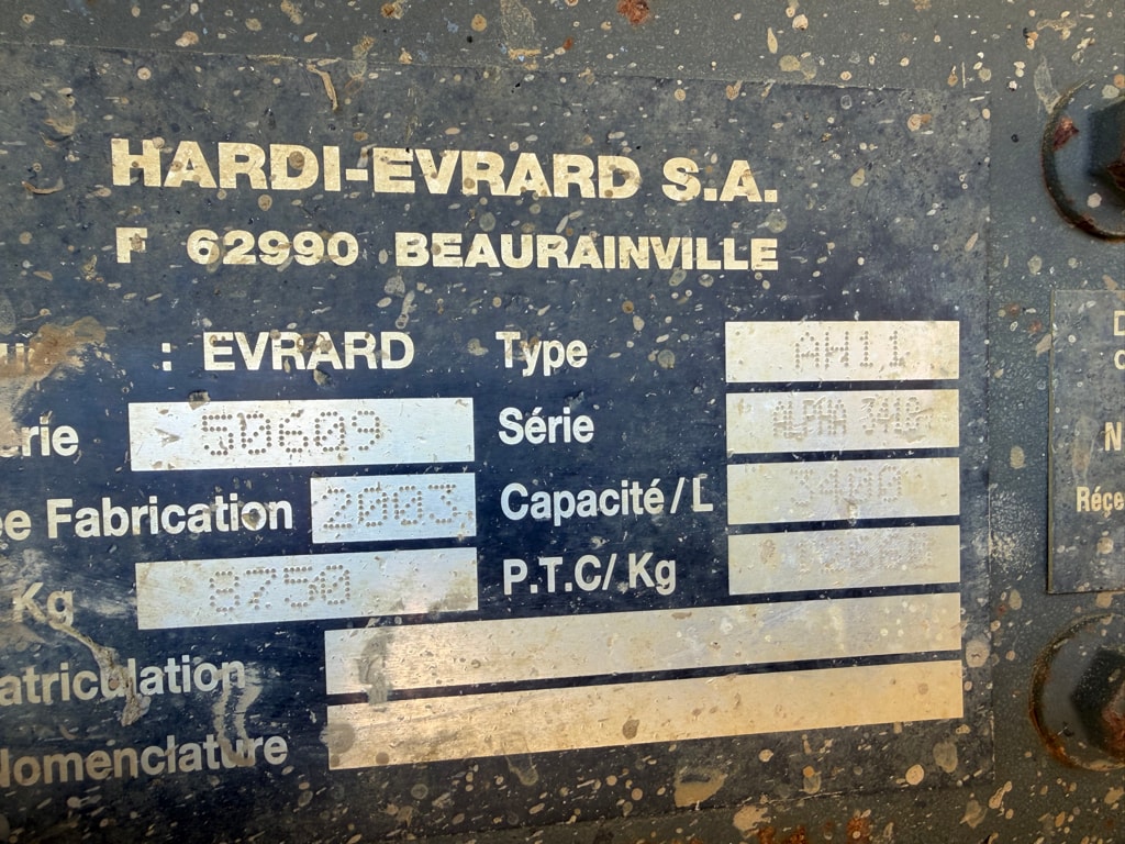 Pulverisateur automoteur EVRARD ALPHA 3400 - photo slide 11