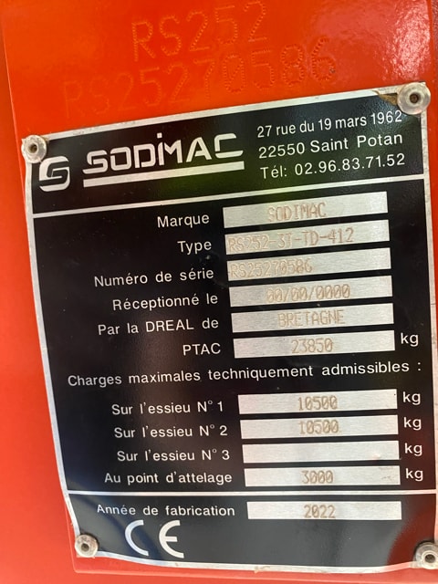 Benne SODIMAC Carl 6324 - photo slide 6