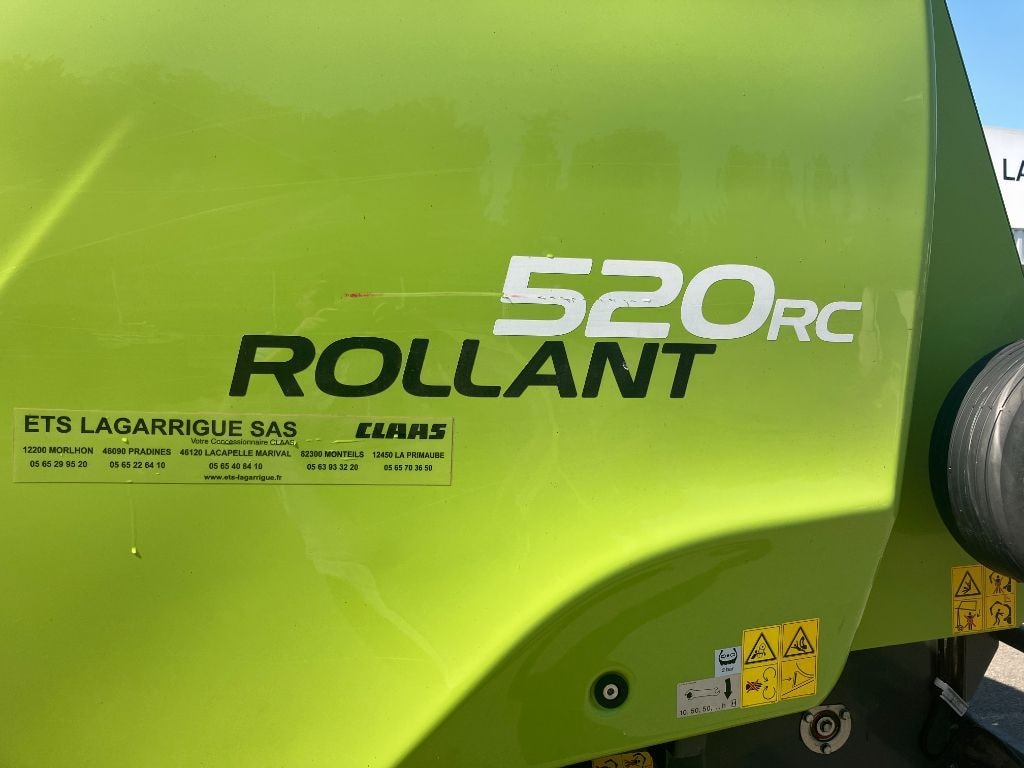 Presse balles rondes CLAAS ROLLANT 520 RC - photo slide 23