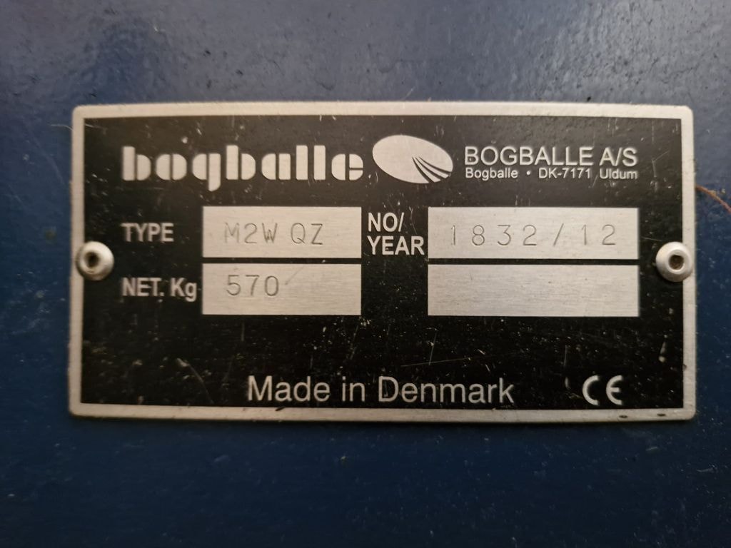Epandeur engrais BOGBALLE M2W - photo slide 10