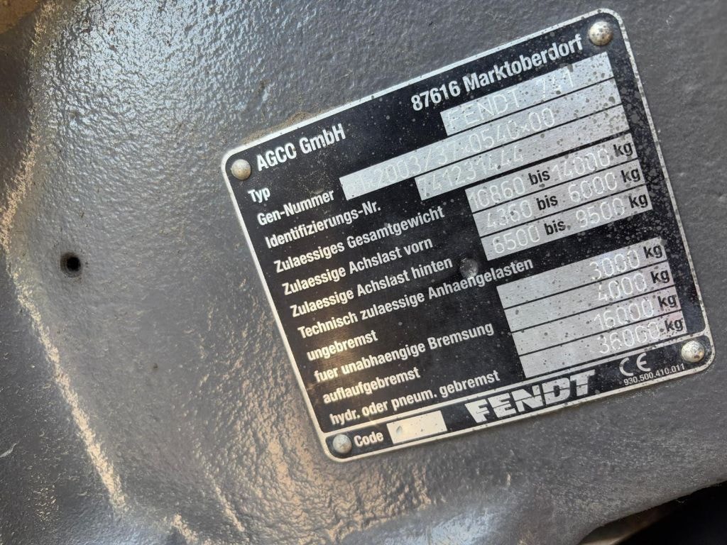 Tracteur FENDT 720 VARIO POWER - photo slide 25
