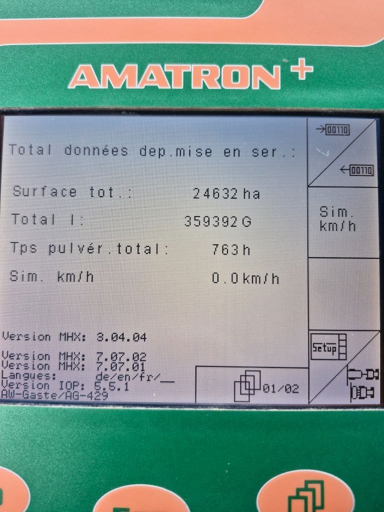 Pulverisateur AMAZONE Ux4200 - photo slide 14