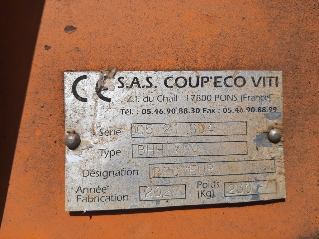 Entretien du sol viti AUTRE Naotec BHH 850 - photo slide 3