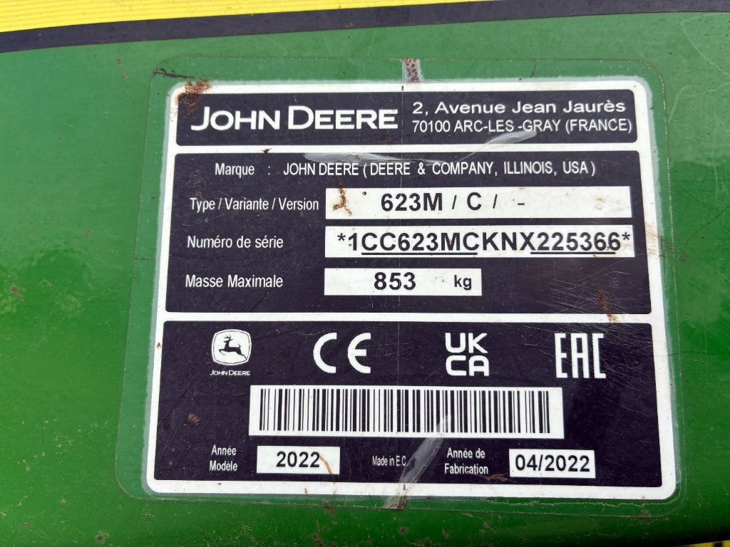 Tracteur chargeur JOHN DEERE 6100 M AUTOQUAD - photo slide 18