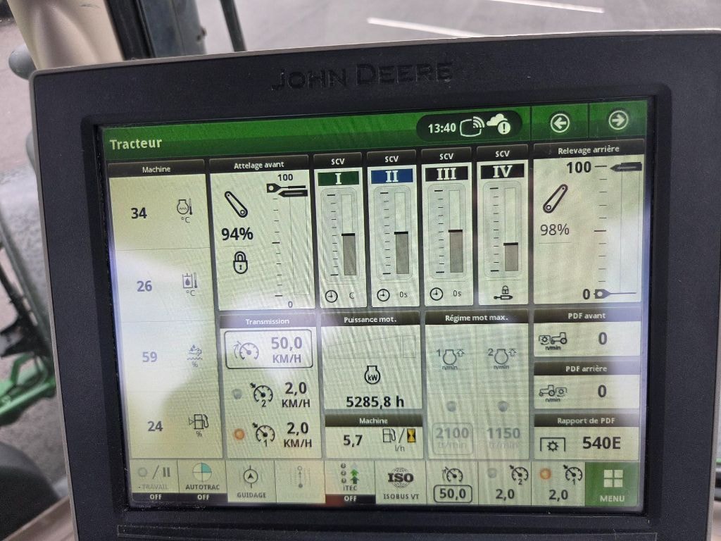 Tracteur JOHN DEERE 6250R - photo slide 27