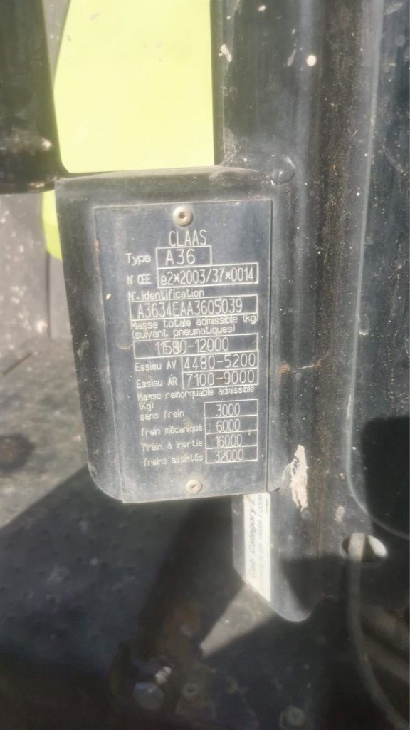 Tracteur CLAAS ARION 650 CEBIS - photo slide 14