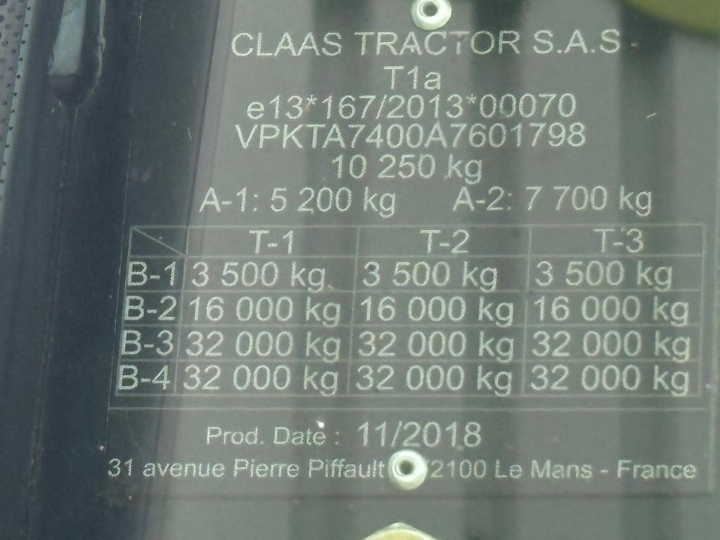 Tracteur CLAAS ARION 610 - photo slide 9