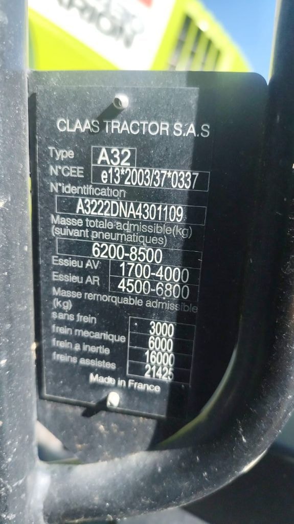 Tracteur CLAAS ARION 430 - photo slide 5