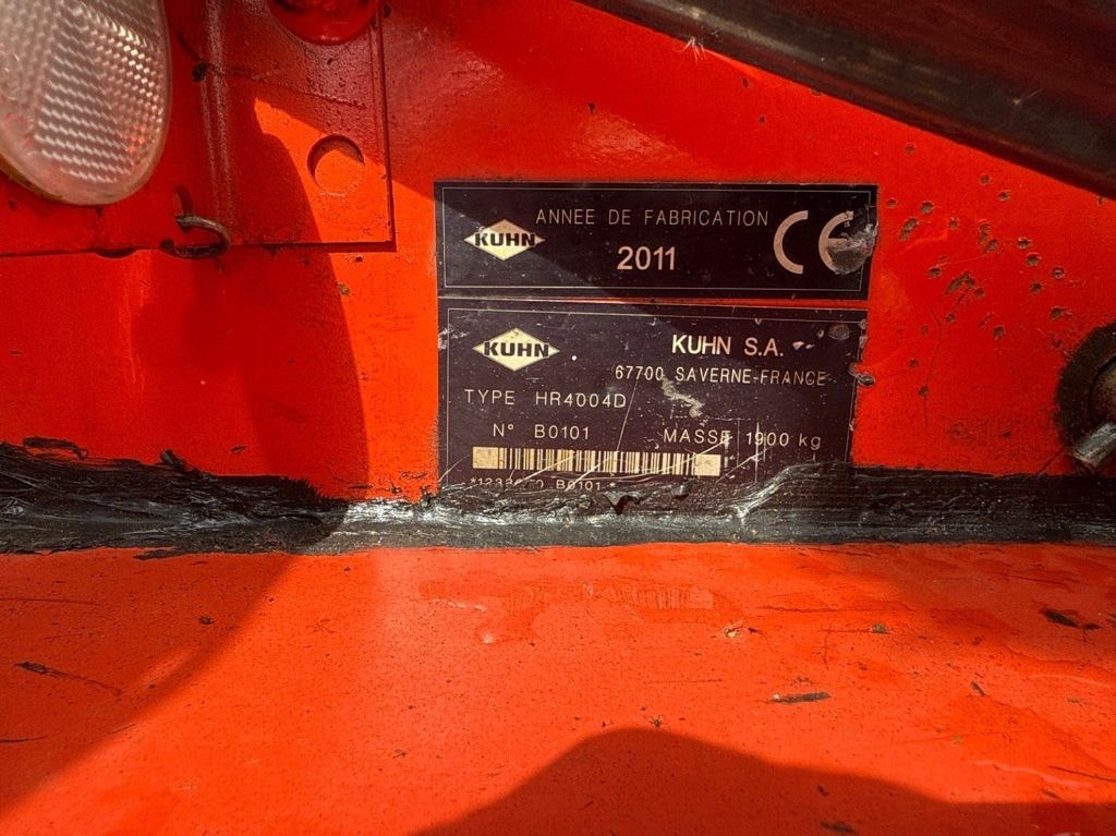 Herse rotative KUHN HR4004D - photo slide 9