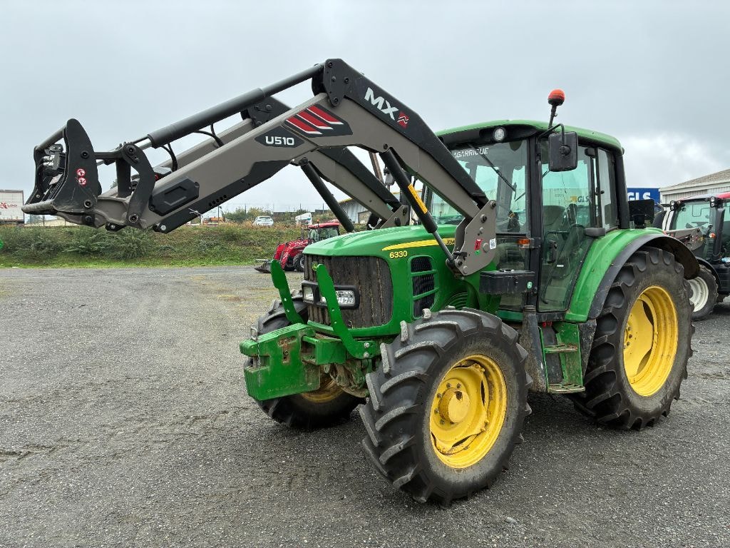 Tracteur chargeur JOHN DEERE 6330 STD - photo slide 2