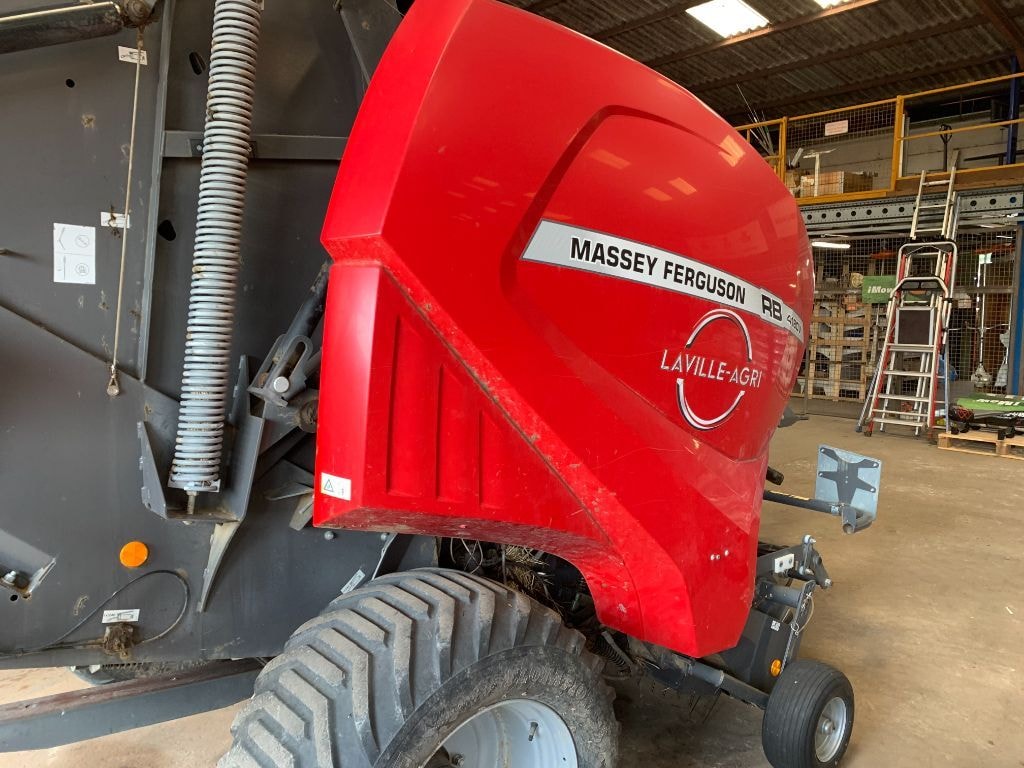 Presse balles rondes MASSEY FERGUSON 4180 X TRA - photo slide 5