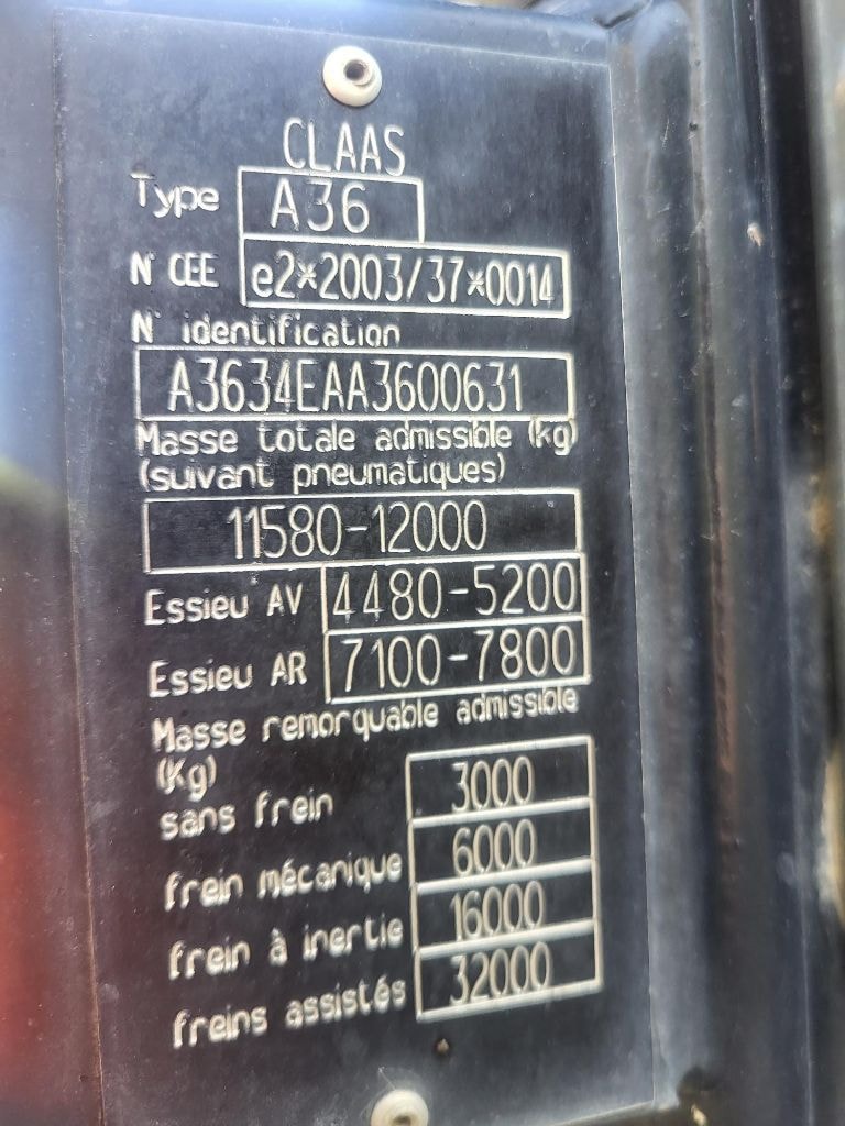 Tracteur CLAAS ARION 650 CIS - photo slide 18