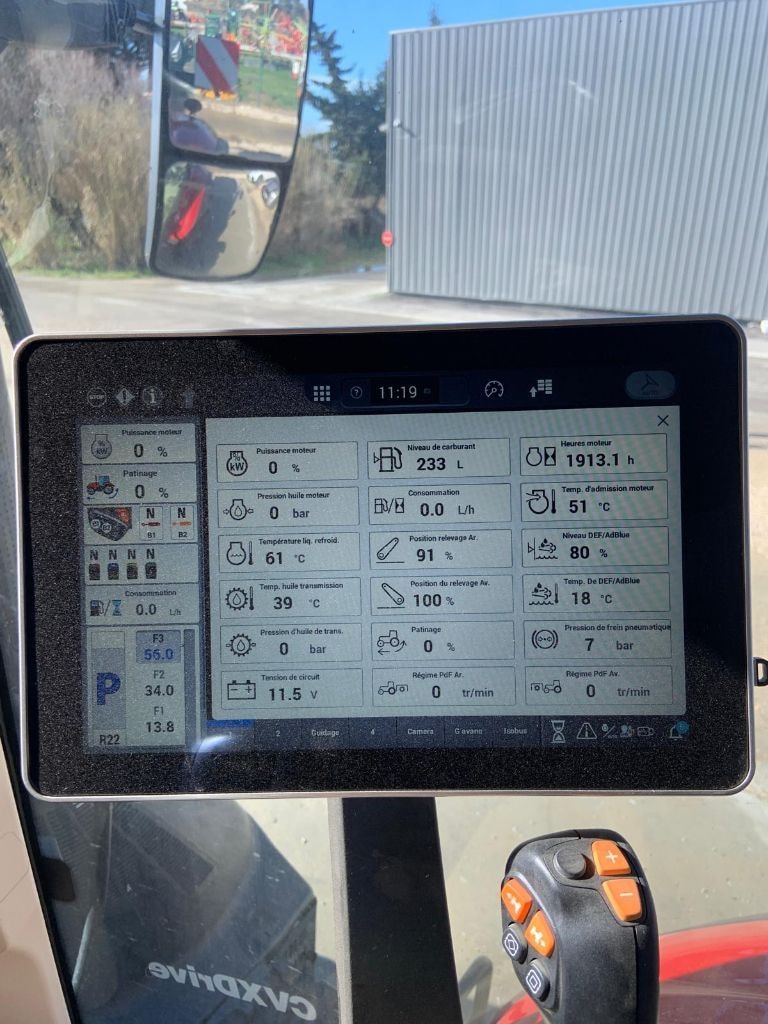 Tracteur CASE IH OPTUM 270 CVX - photo slide 29