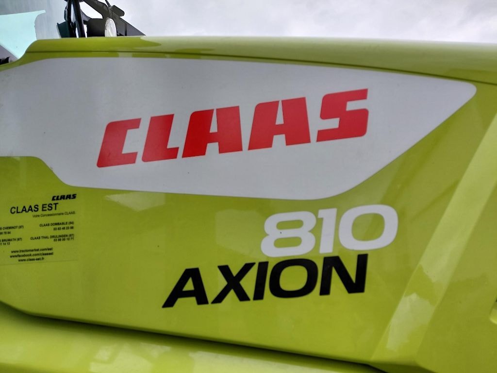 Tracteur CLAAS AXION 810 CMATIC (2) - photo slide 11