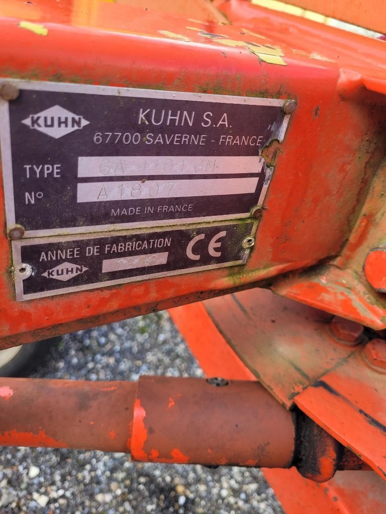 Andaineur KUHN GA 4101 GM - photo slide 8