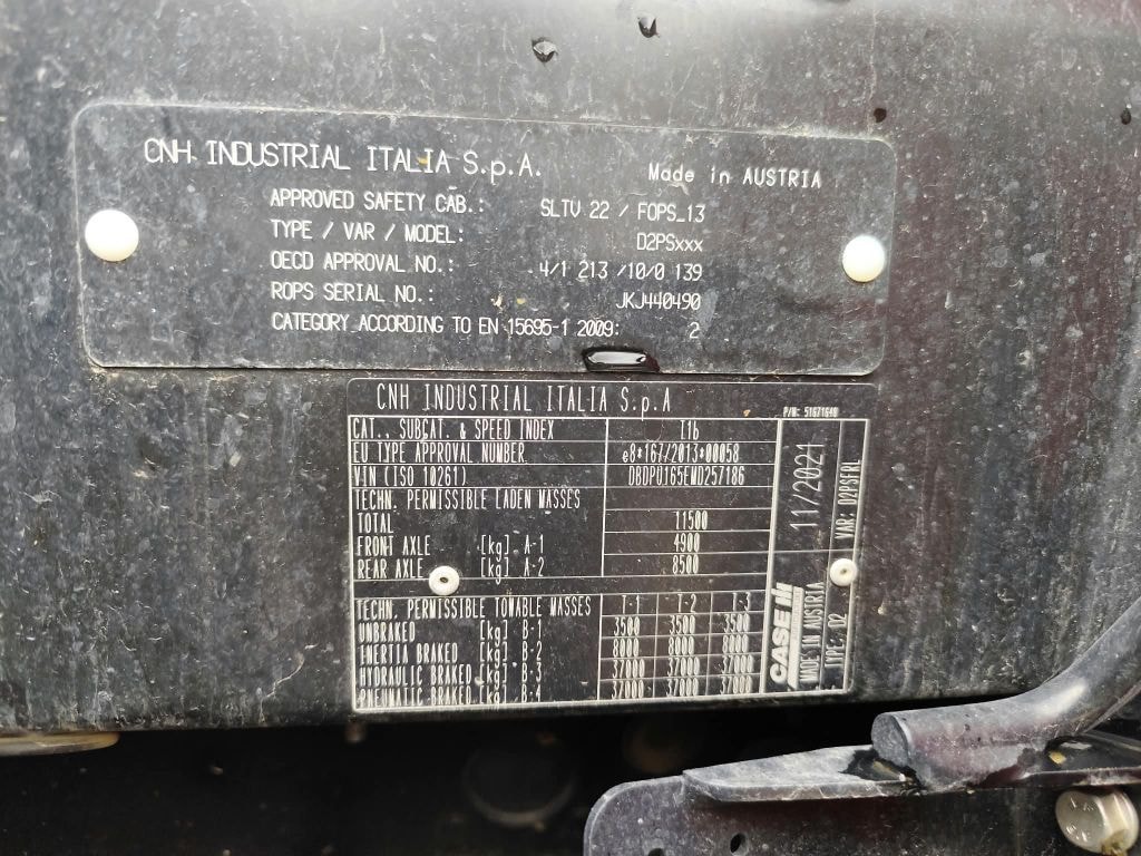Tracteur CASE IH PUMA 165 CVX - photo slide 10