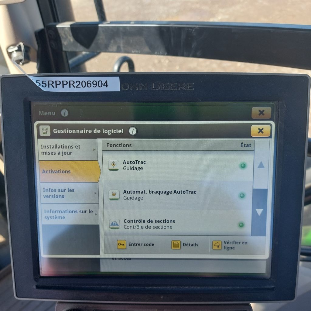 Tracteur JOHN DEERE 6R155 - photo slide 9