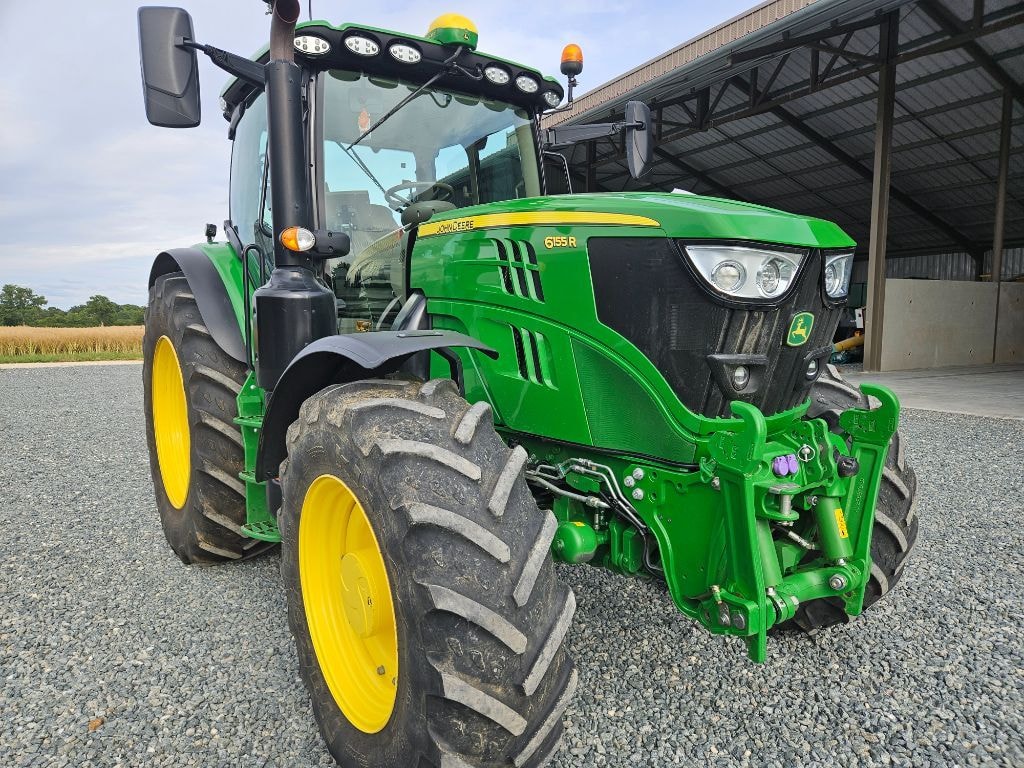 Tracteur JOHN DEERE 6155R - photo slide 1