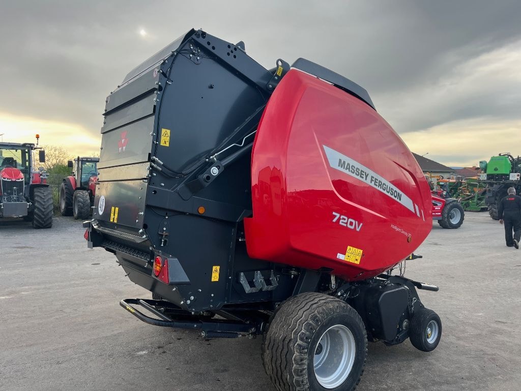 Presse balles rondes MASSEY FERGUSON RB 720 V - photo slide 5